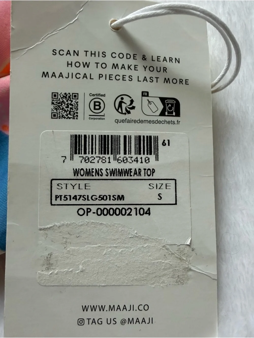 Maaji Reversible Bikini Swimsuit Set NWT - Picture 9 of 16